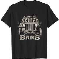 T-shirt Life Behind Bars 4x4 Off Road pour hommes — T-shirts pour hommes