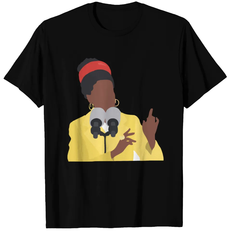 T-shirt pour hommes Amanda Gorman en noir