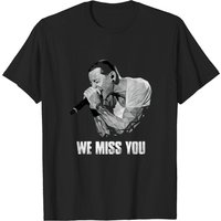 T-shirt We Miss You Chester Bennington pour hommes — T-shirts pour hommes