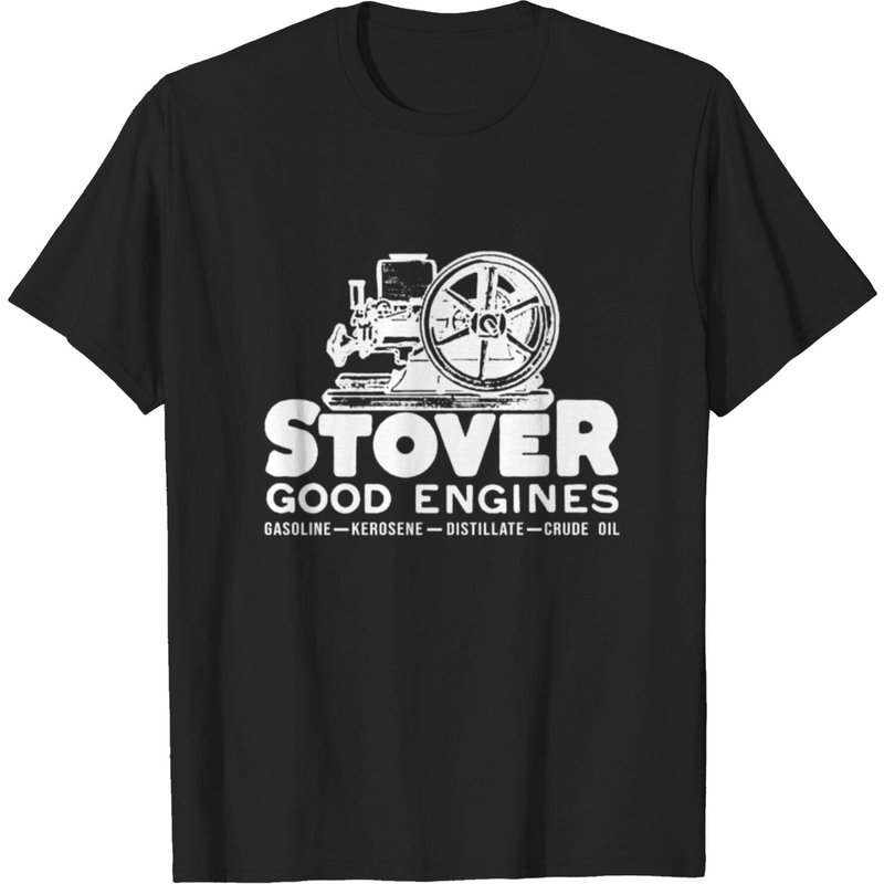 T-shirt pour hommes Stover Hit And Miss Gas Farm Engine — T-shirts pour hommes