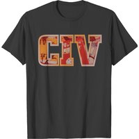 T-shirt Civ pour hommes en noir — T-shirts pour hommes