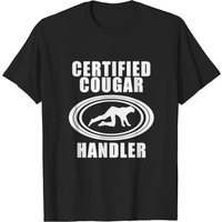 T-shirt Certifié Manipulateur de Cougars pour Hommes