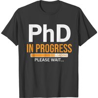 T-shirt Future PhD En Cours Candidat Doctoral pour Hommes