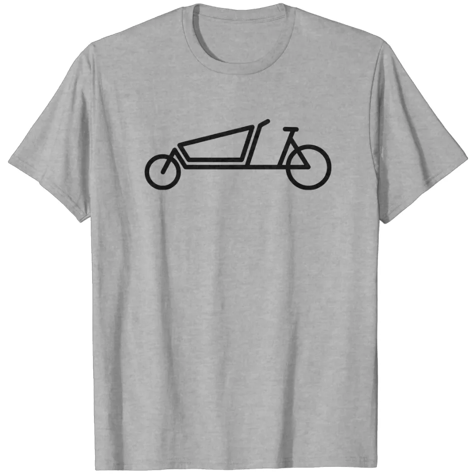 Bakfiet Cargo Bicycle Logo T-Shirt for Men — Mens T Shirts