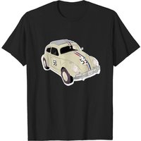 T-shirt Herbie The Love Bug pour hommes en noir