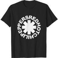 T-shirt pour hommes Red Hot Chili Peppers en noir — T-shirts pour hommes