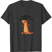 T-shirt pour hommes Everyday's A Newt Day avec jeu de mots sur les salamandres — T-shirts pour hommes
