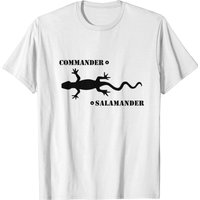 T-shirt pour hommes Commander Salamander en Royal