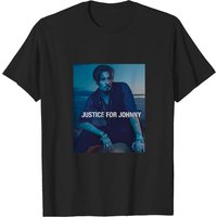 T-shirt Justice Pour Johnny Depp pour Hommes