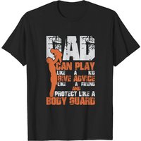 T-shirt Super Dad pour hommes en noir — T-shirts pour hommes