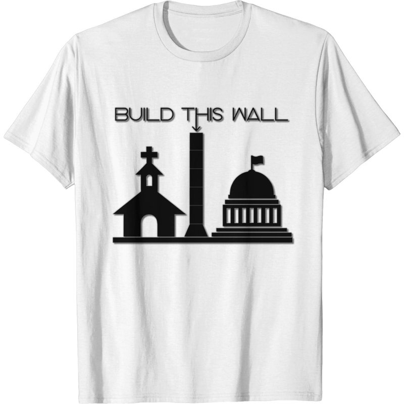 T-shirt Build This Wall pour hommes — T-shirts pour hommes