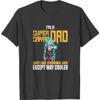 T-shirt Dragon Ball Super Saiyan Dad pour hommes