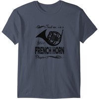 T-shirt Je suis un joueur de cor français pour hommes