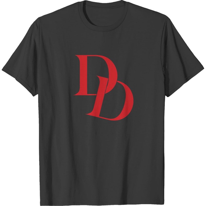 T-shirt Dd pour hommes - Noir — T-shirts pour hommes