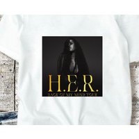 T-Shirt H.E.R Gabriella Wilson pour hommes en noir — T-shirts pour hommes