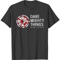 T-shirt Dare Mighty Things Perseverance Mars Rover pour hommes — T-shirts pour hommes