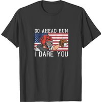 T-shirt Softball I Dare You - Attrapeur de Baseball