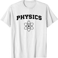 T-shirt Physics pour hommes en couleurs unies et chinées