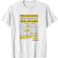 Pedicabo Ego Vos Et Irrumabo Funny Collection T-Shirt for Men