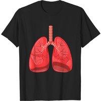 Lungs T-shirt for Men - Black