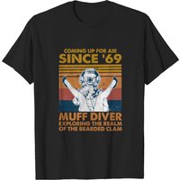 T-Shirt Comin' Up For Air Since 69 Muff Diver pour Hommes — T-shirts pour hommes
