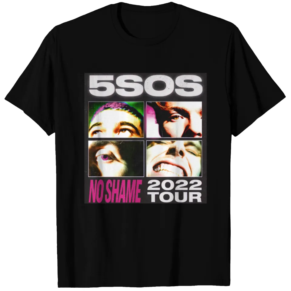 T-Shirt 5 Seconds Of Summer No Shame 2022 pour Hommes