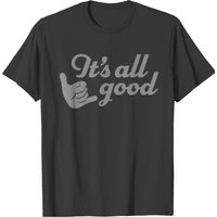 T-shirt It's All Good pour hommes en noir — T-shirts pour hommes