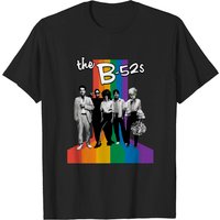 T-shirt Rainbow des B 52's pour hommes - Entièrement licencié — T-shirts pour hommes