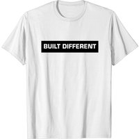 T-shirt Just Built Different pour hommes
