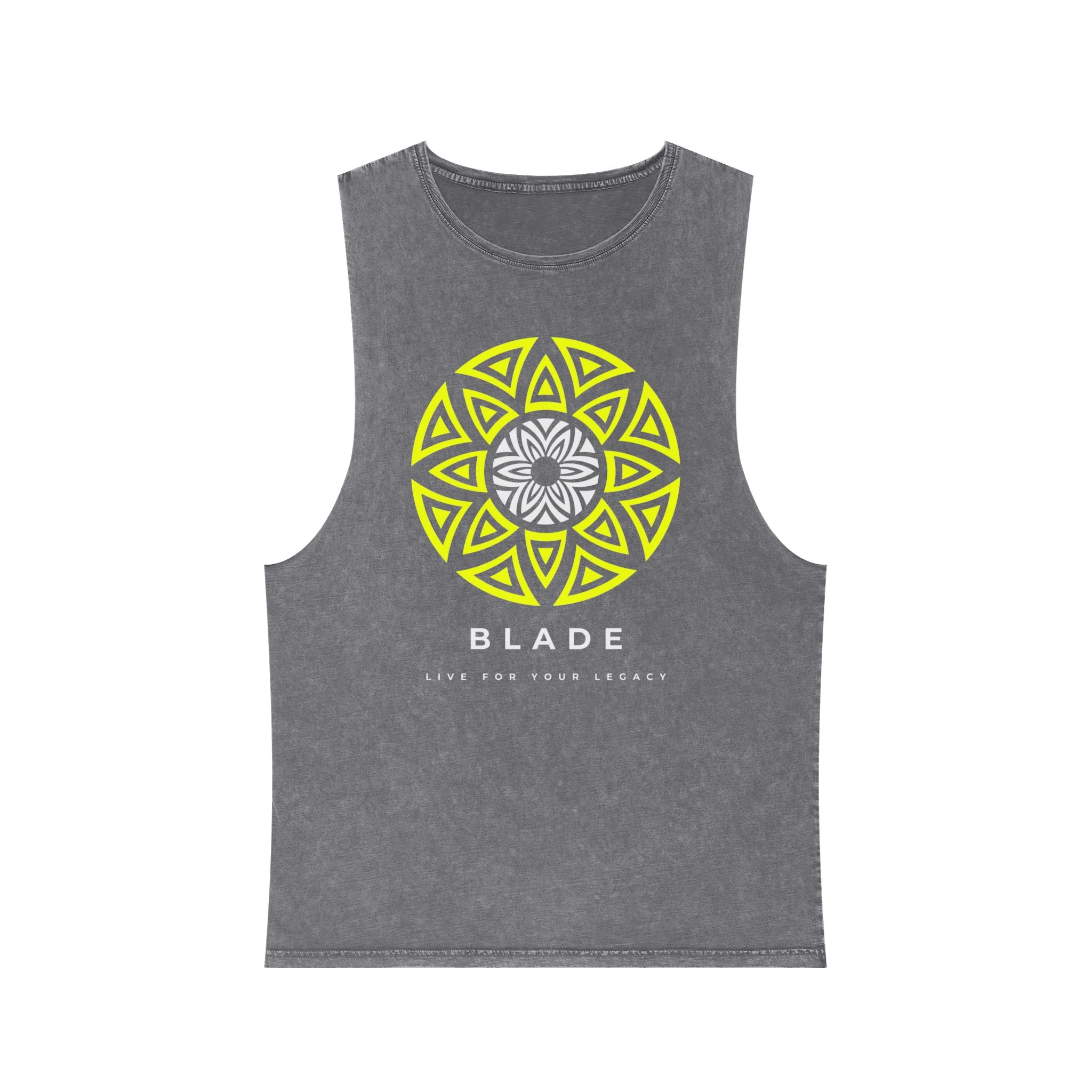 Printify Ethereal Azteca Logo Débardeur Ash Stone XS — Accessoires de mode