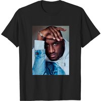Virgil Abloh Men's T-Shirt in Black — Mens T Shirts