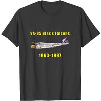 T-shirt pour hommes VA-85 Design Black Falcons — T-shirts pour hommes