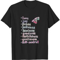T-shirt pour hommes Fruit of the Spirit en noir