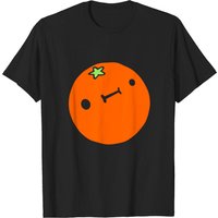 T-shirt Fruit avec Visage pour Hommes en Noir