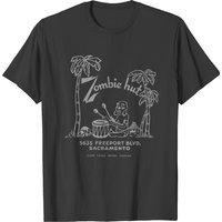 T-shirt Sacramento pour hommes Zombie Hut