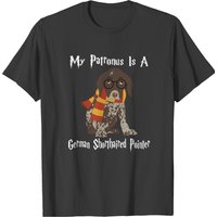 T-shirt drôle de Pointer Allemand Mon Patronus pour hommes