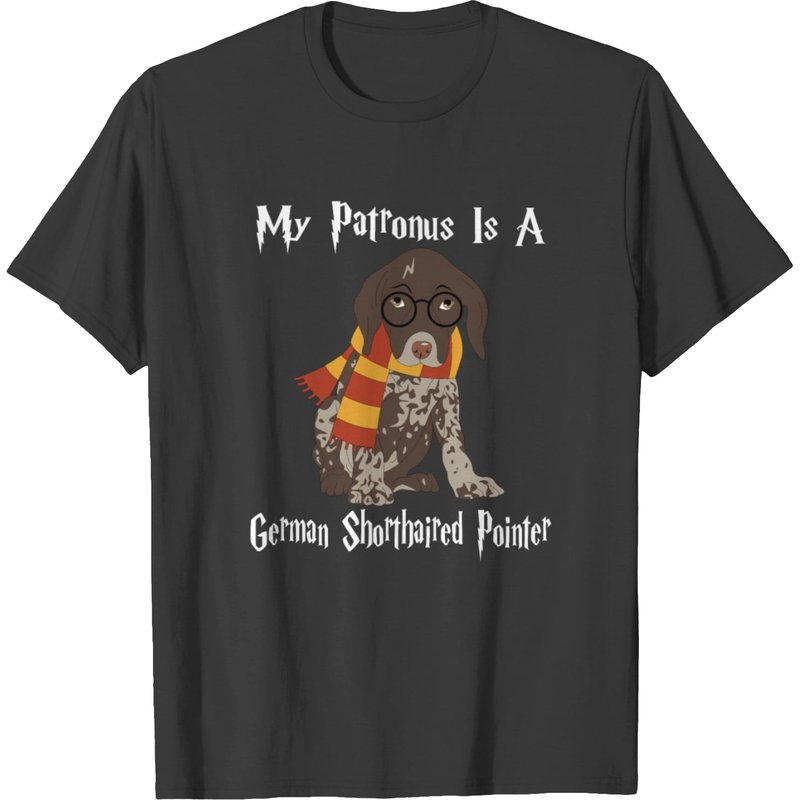 T-shirt drôle de Pointer Allemand Mon Patronus pour hommes — T-shirts pour hommes
