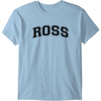 T-shirt pour jeunes avec texte en arc de style universitaire Ross — T-shirts pour hommes