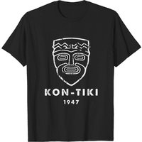 T-shirt Emblème de l'Expédition Kon Tiki 1947 pour Hommes — T-shirts pour hommes