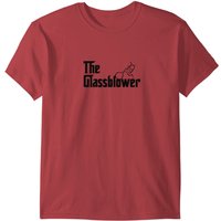 T-shirt de soufflage de verre pour hommes - T-shirt avec torche de soufflage de verre