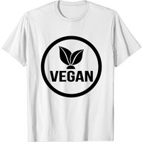 T-shirt avec symbole végan pour hommes — T-shirts pour hommes