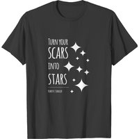 T-shirt "Transformez vos cicatrices en étoiles" pour hommes — T-shirts pour hommes
