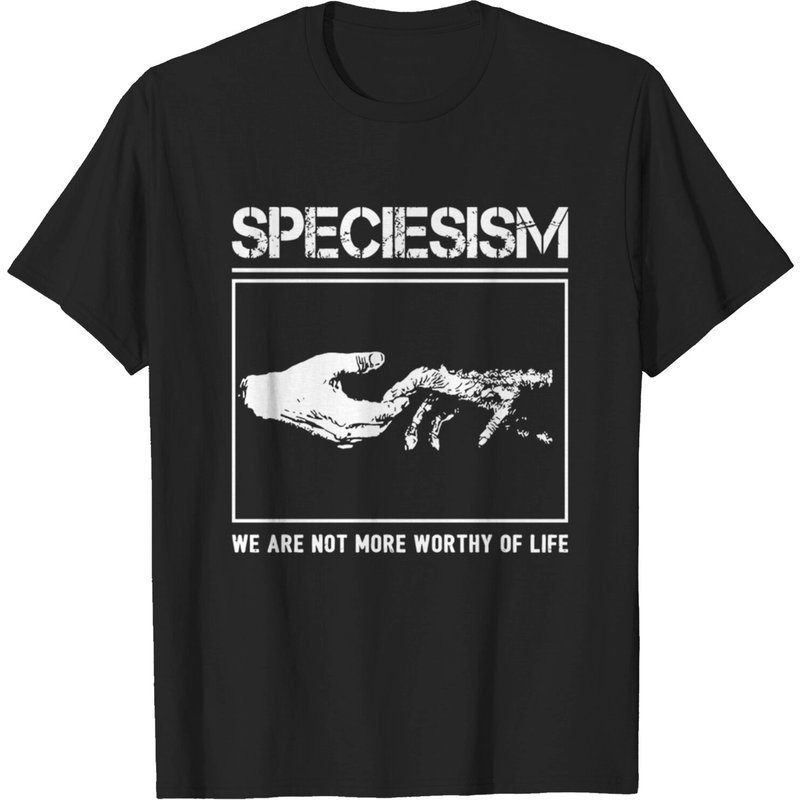 Speciesism Vegan Animal Rights T-Shirt for Men