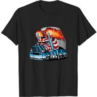 T-shirt Patriote avec Drapeau Américain pour Hommes — T-shirts pour hommes
