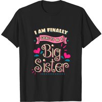T-shirt Je vais enfin devenir une grande soeur pour hommes — T-shirts pour hommes