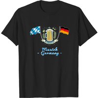 T-shirt Oktoberfest Munich Wiesn Beer pour hommes — T-shirts pour hommes