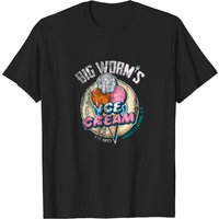 Big Worm Ice Cream T-shirt for Men