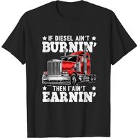 Diesel Trucker Big Rig Semi Trailer Truck T-shirt for Men
