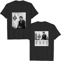 T-shirt unisexe noir et blanc Ricardo Arjona 2022 pour hommes — T-shirts pour hommes