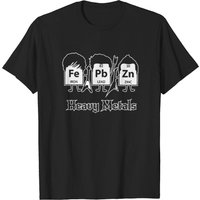 T-shirt Science Tableau Périodique des Métaux Lourds pour Hommes — T-shirts pour hommes